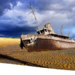 APRIL FOOLS! Abandoned Ship Discovered on Crosby Beach