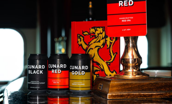 Cunard craft beers