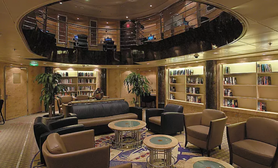 Get Cozy In The Library & Card Room