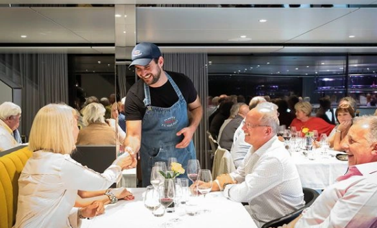 French cookery demonstration and tasting
