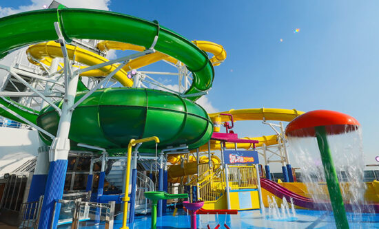 Green Lightning Waterslide