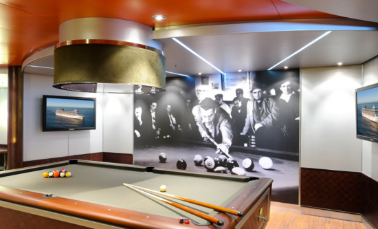 Billiard Room & Library