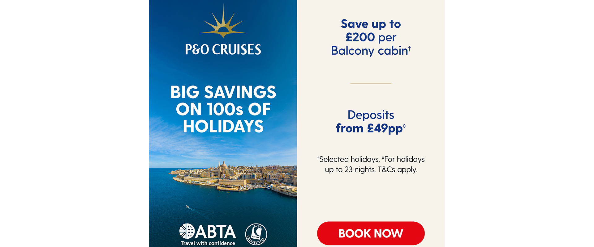 po cruises big savings slider